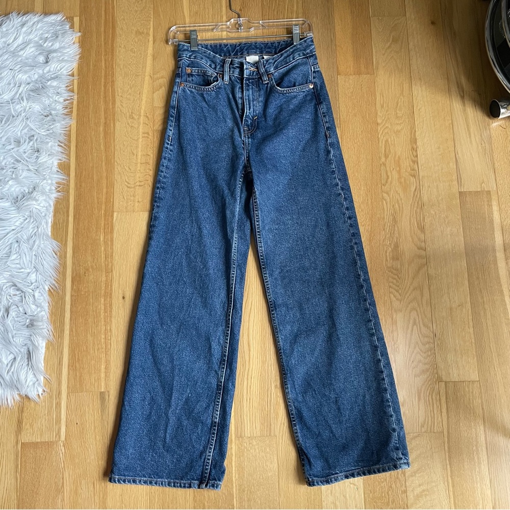 H&M High Waisted Jeans Size 2